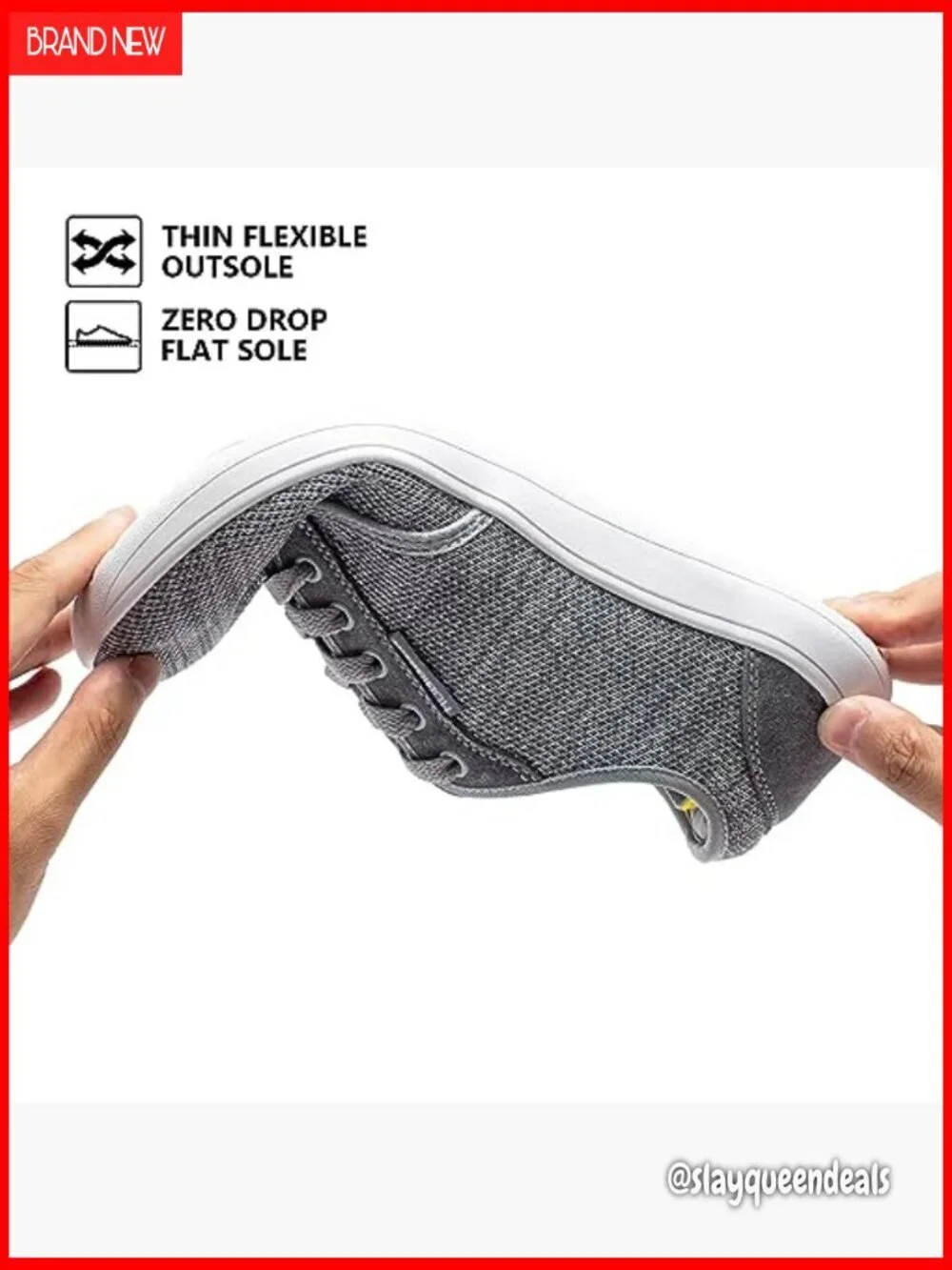 Wide Width Minimalist Sneakers Zero Drop Lightweight Running Shoes